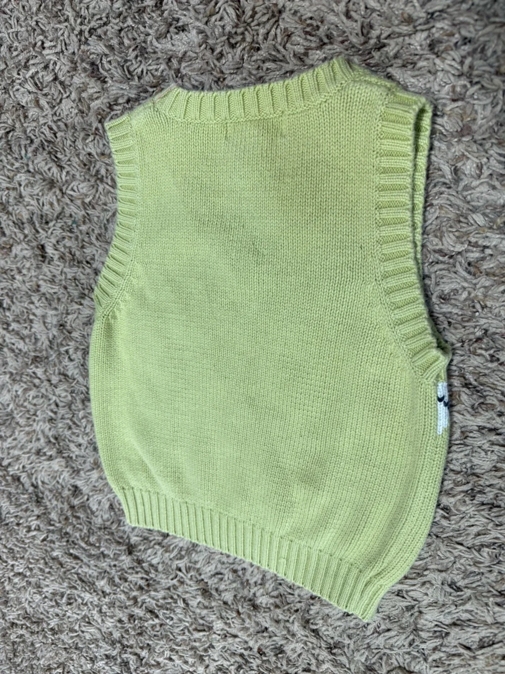 The Children's Place Lime Green Knit Baby Sweater (24m)